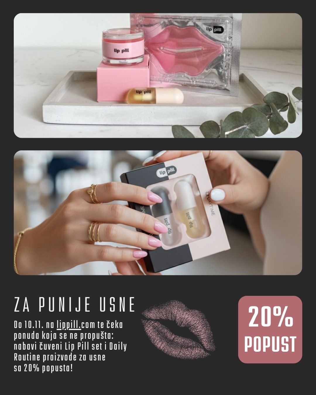 Set za povećanje usana