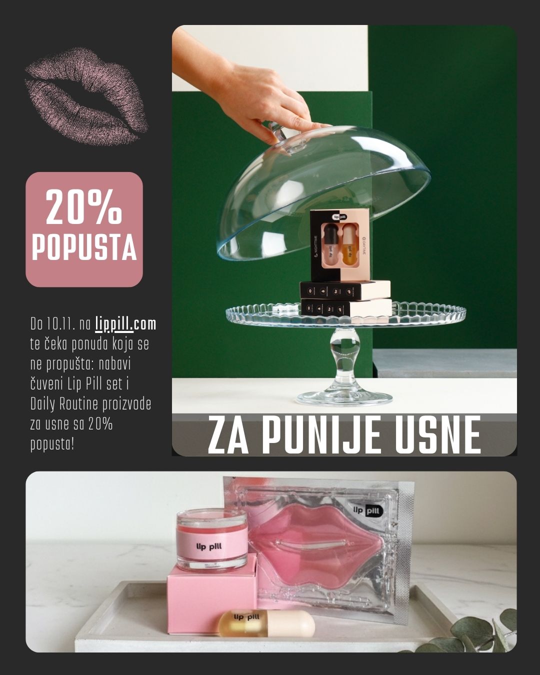 Set za povećanje usana