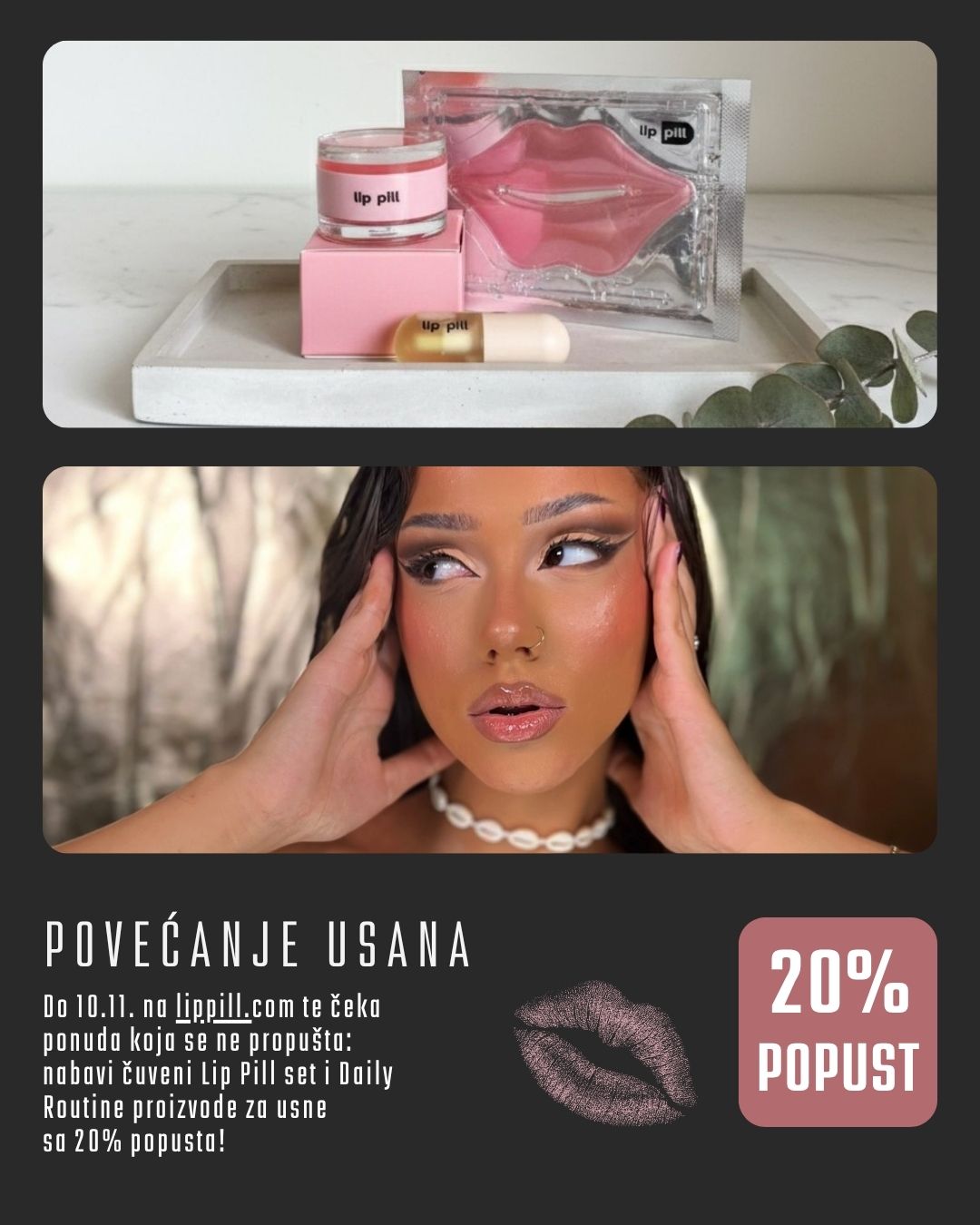 Set za povećanje usana